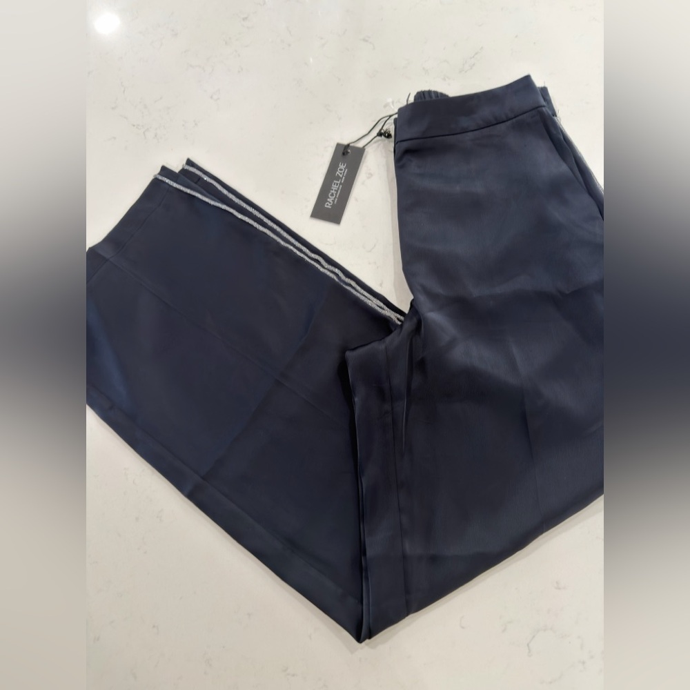 Rachel Zoe Black Pants Straight-Leg